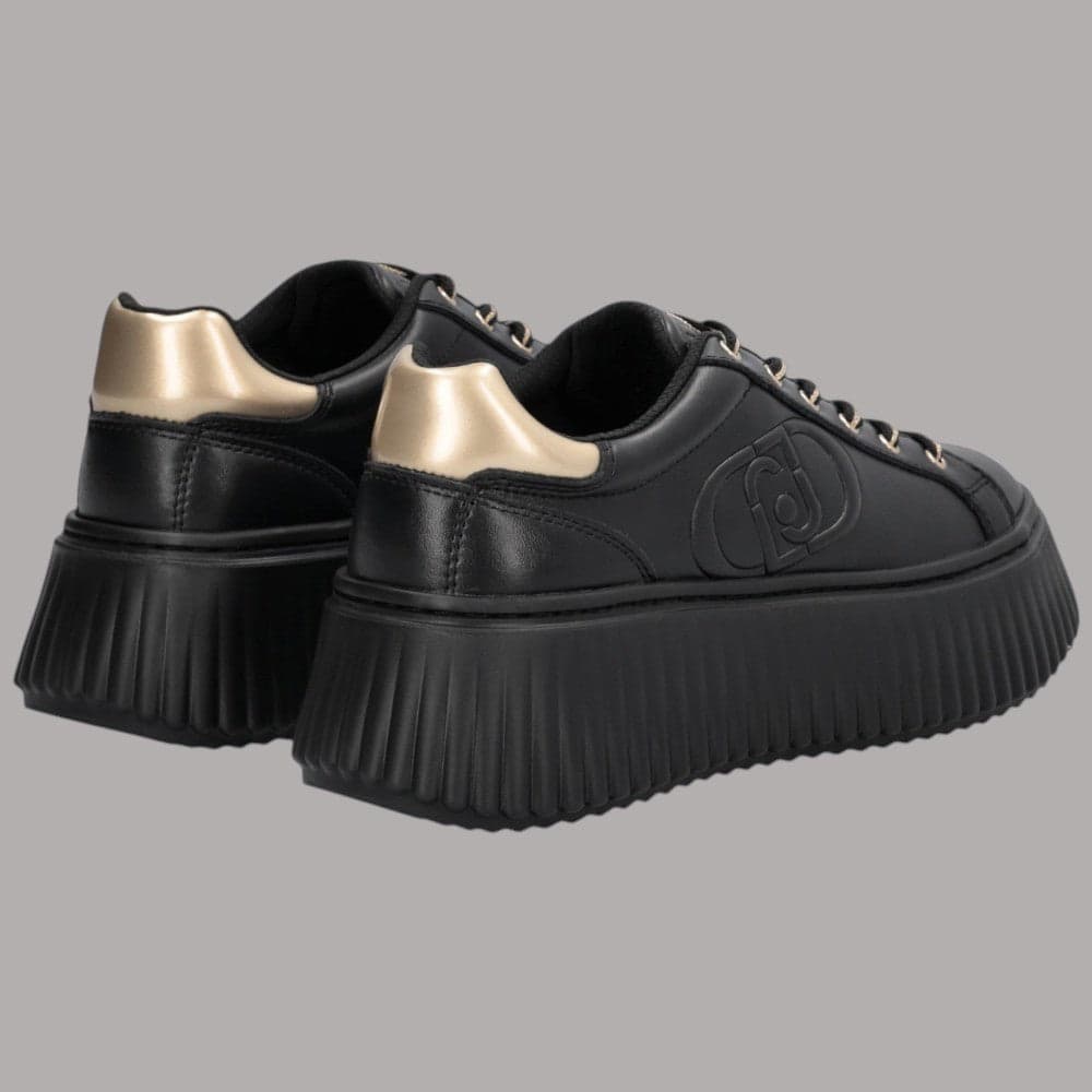 Sneakers Liu Jo Elodie 01 con maxi logo e suola platform strutturata - 9