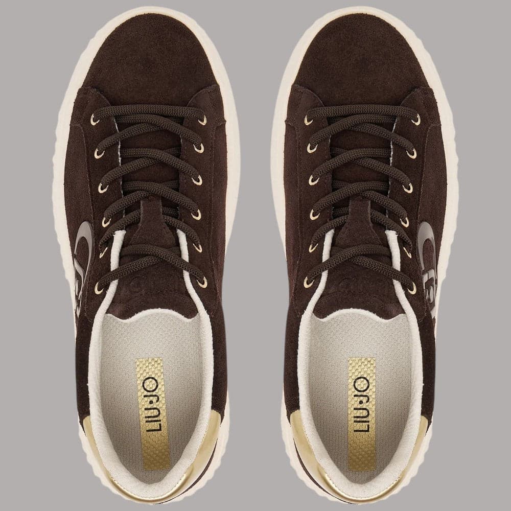 Sneakers Liu Jo Elodie 01 con maxi logo e suola platform alta - 11