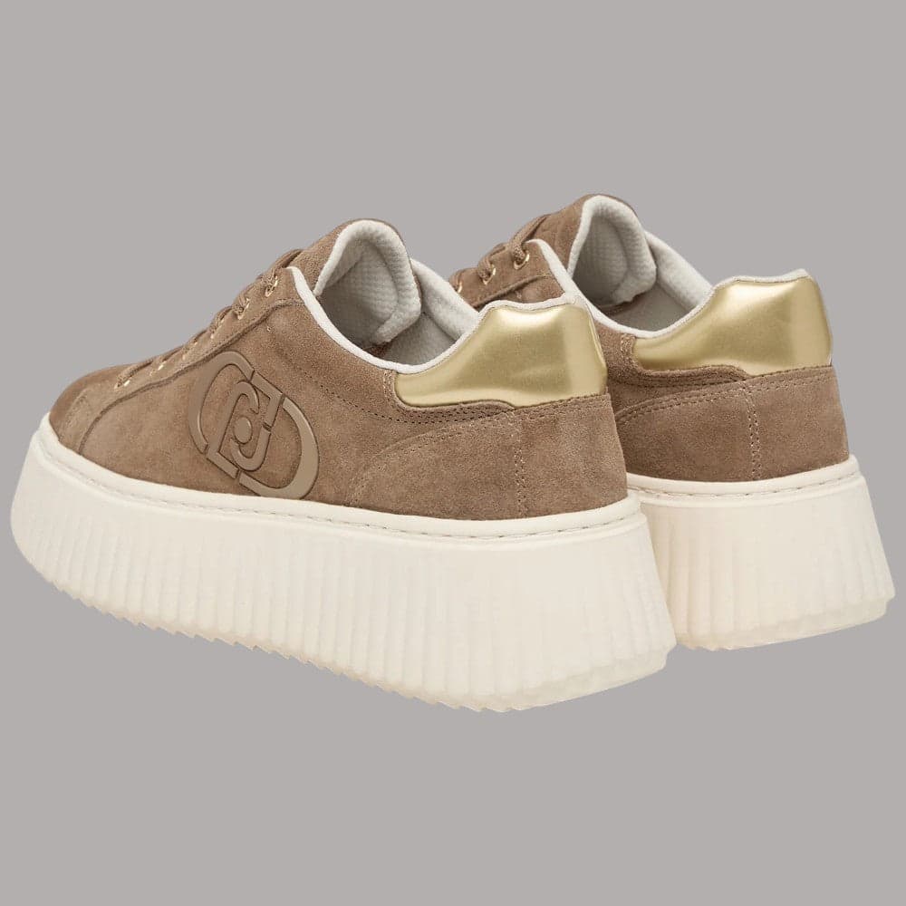Sneakers Liu Jo Elodie 01 con maxi logo e suola platform alta - 4