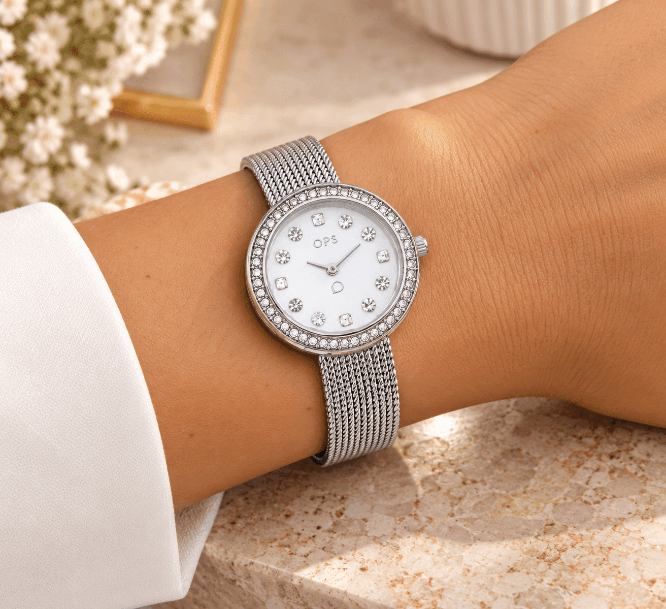 Ops Object  -  Orologio con cassa in metallo Fine Chain - 2