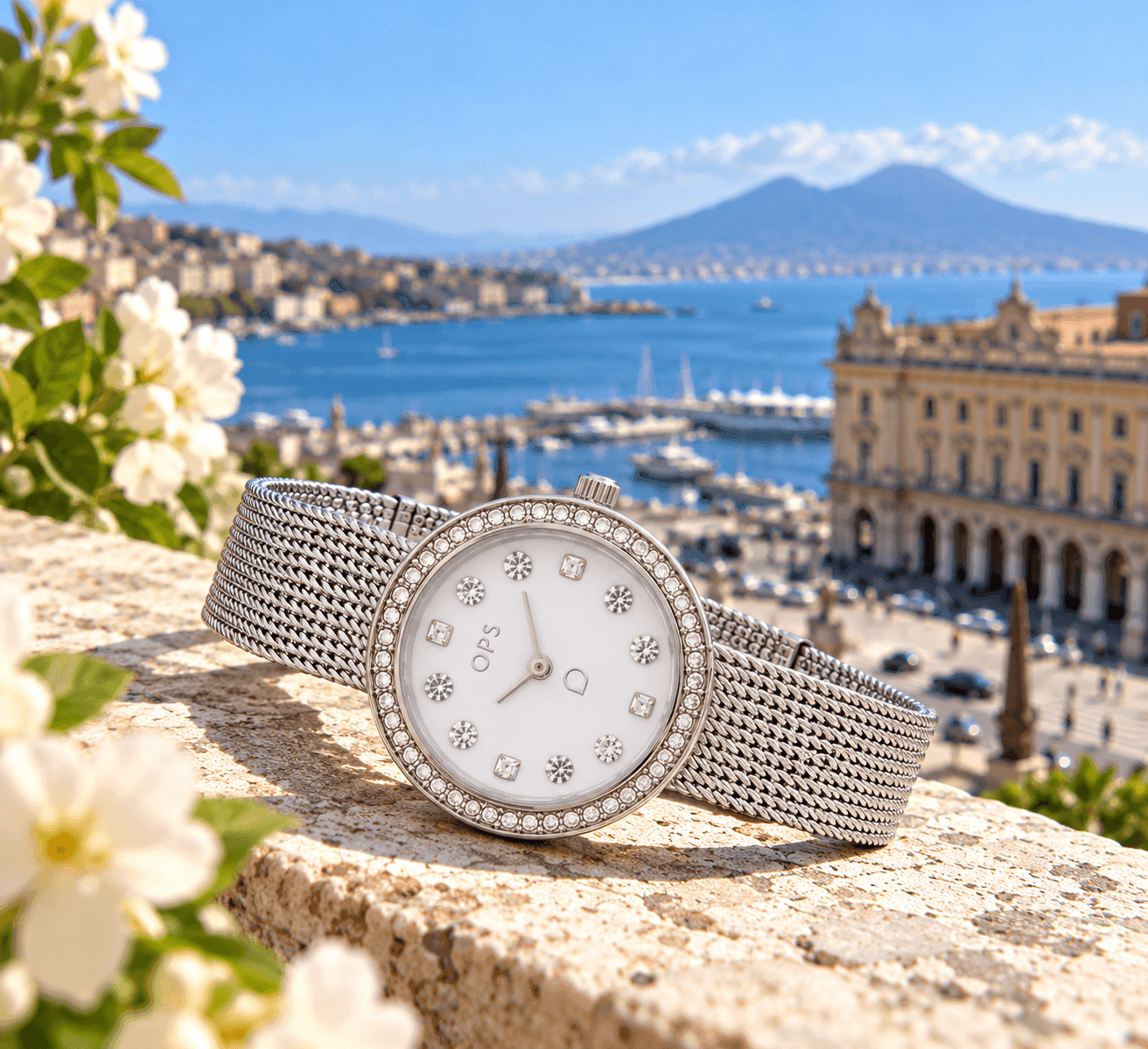 Ops Object  -  Orologio con cassa in metallo Fine Chain - 4