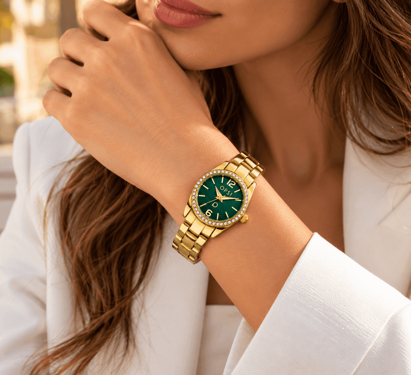 Ops Object  -  Orologio Donna  con cassa e bracciale in metallo Crystall Edge - 2