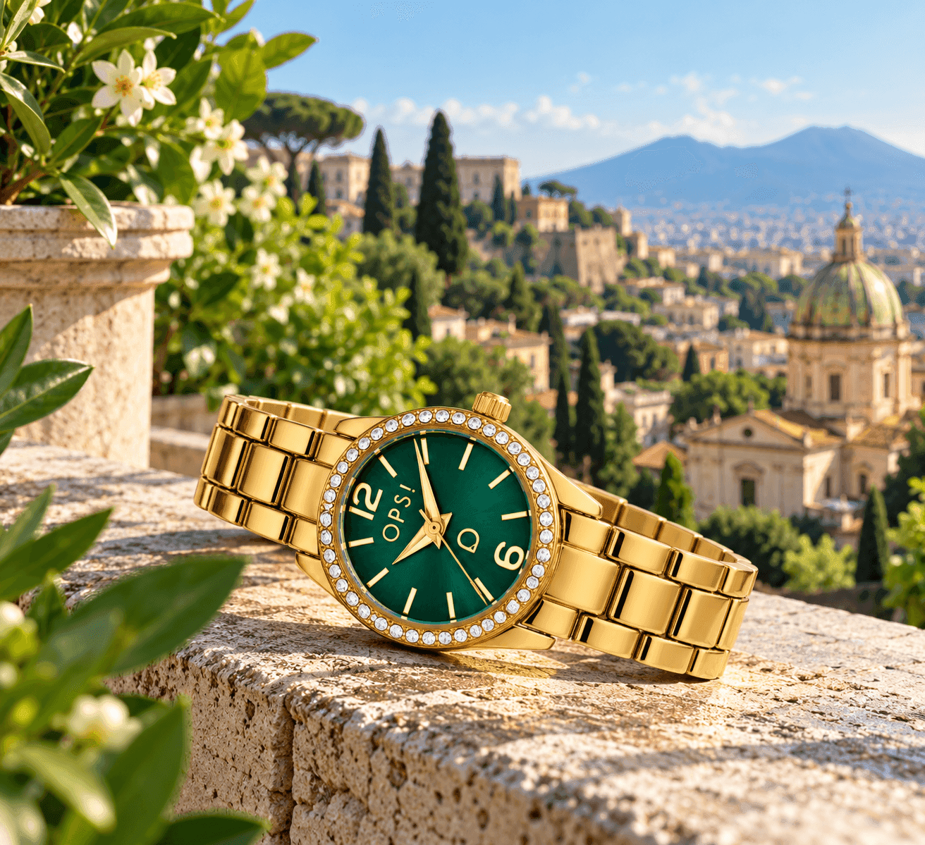 Ops Object  -  Orologio Donna  con cassa e bracciale in metallo Crystall Edge - 4
