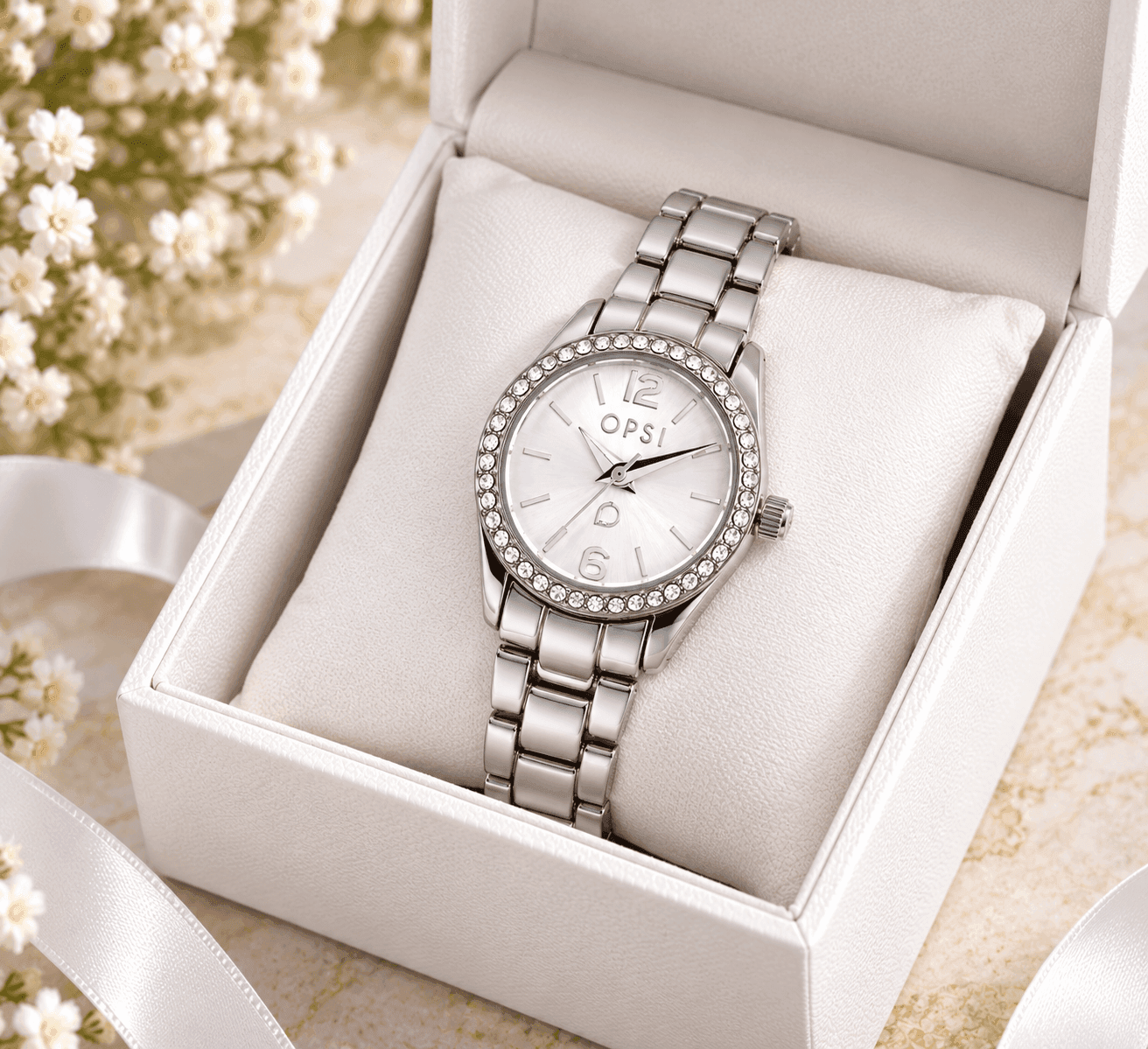 Ops Object  -  Orologio Donna  con cassa e bracciale in metallo Crystall Edge - 3