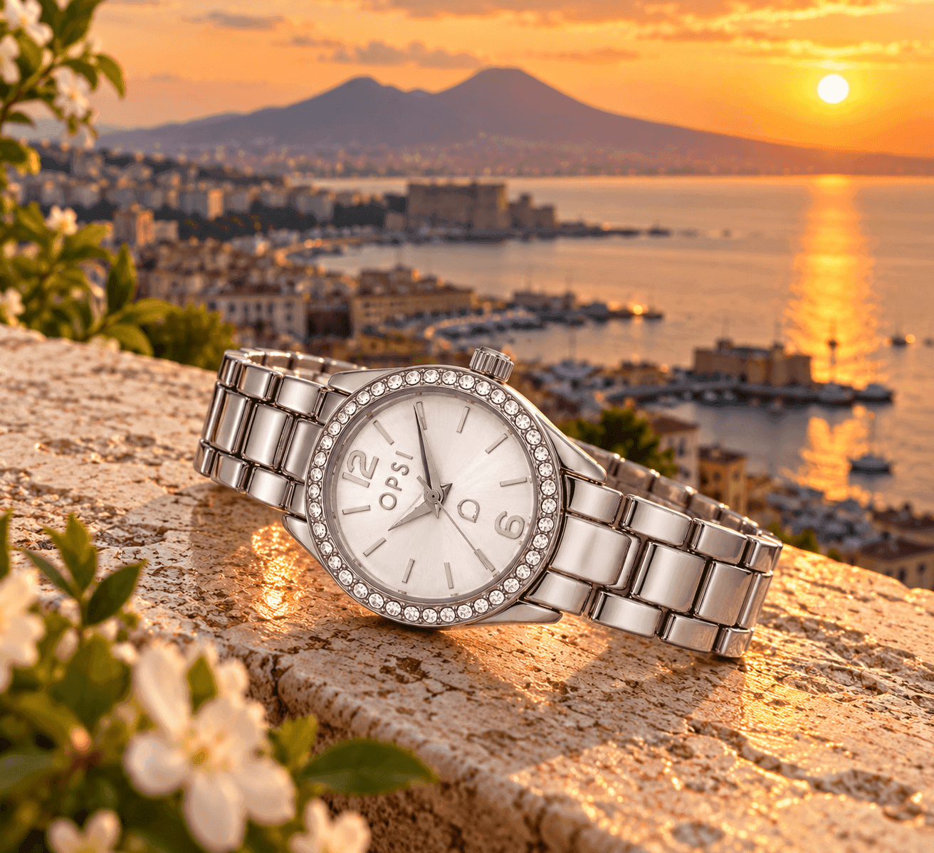 Ops Object  -  Orologio Donna  con cassa e bracciale in metallo Crystall Edge - 4