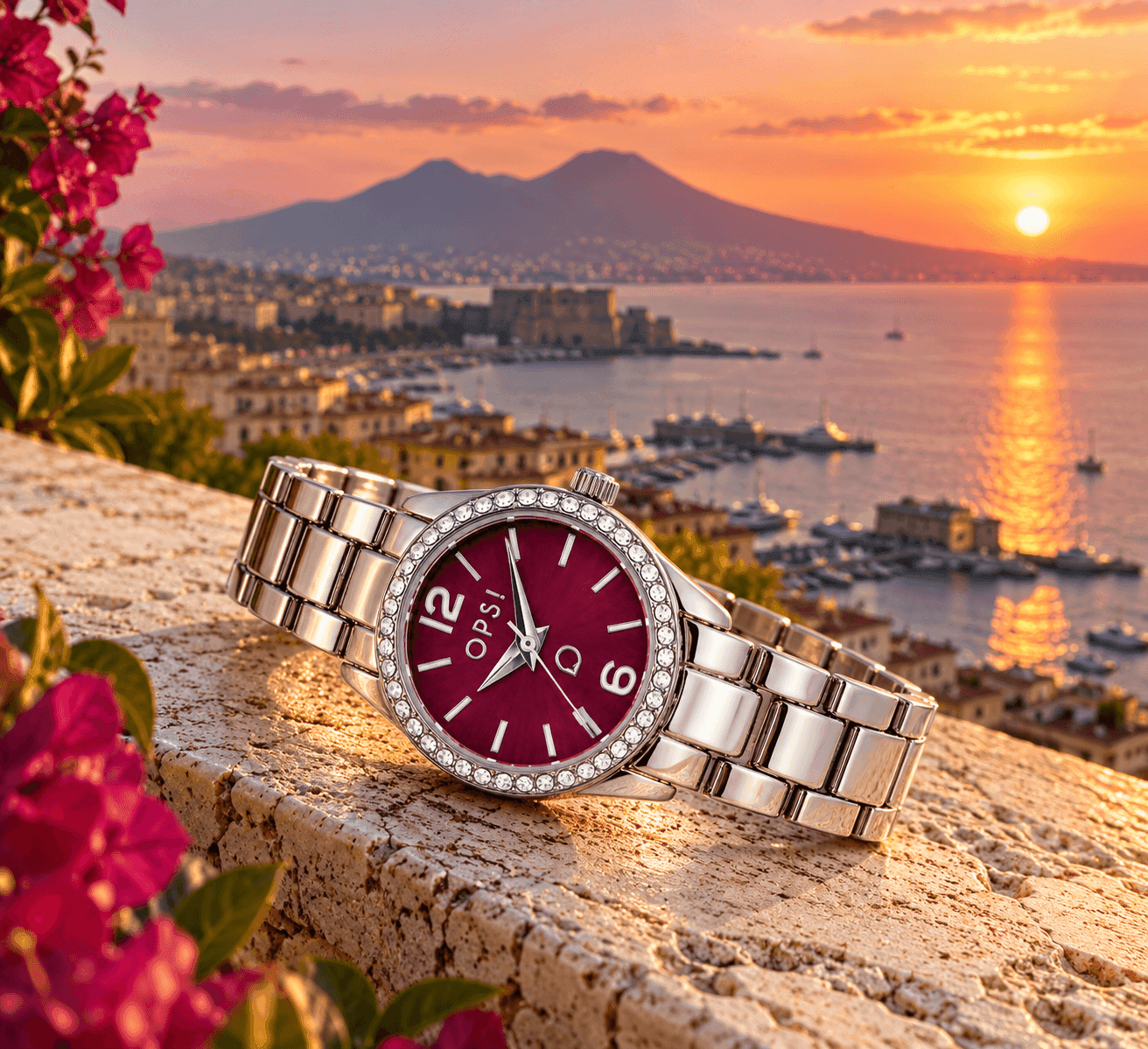 Ops Object  -  Orologio Donna  con cassa e bracciale in metallo Crystall Edge - 4