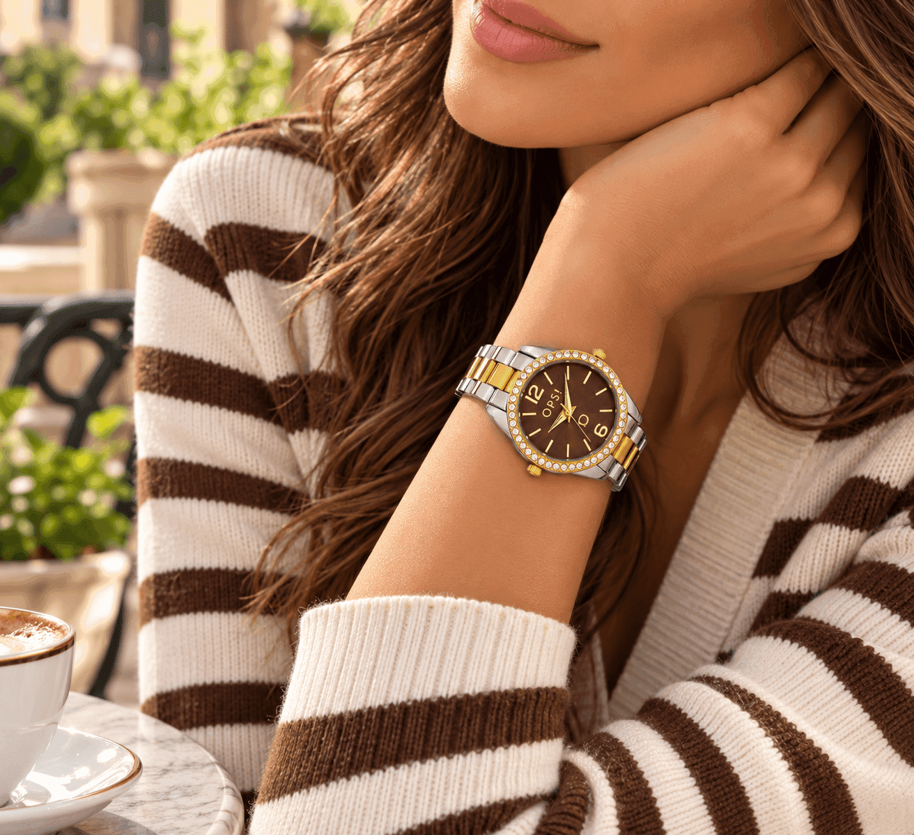 Ops Object  -  Orologio Donna  con cassa e bracciale in metallo Crystall Edge - 2