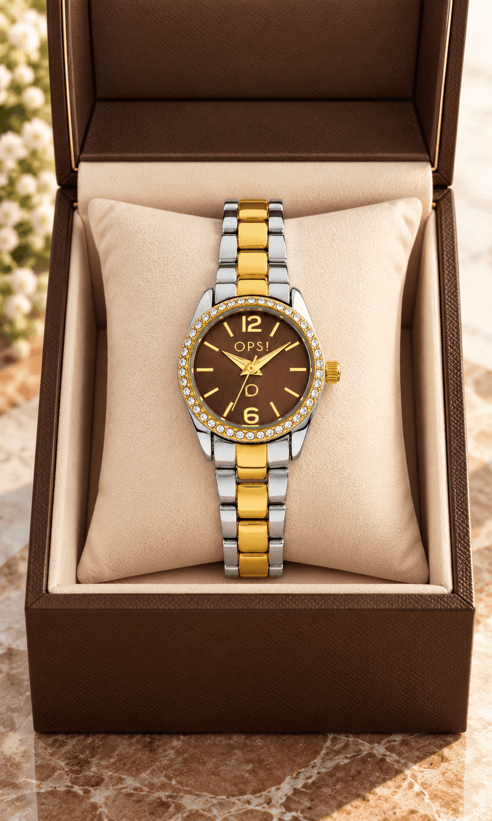 Ops Object  -  Orologio Donna  con cassa e bracciale in metallo Crystall Edge - 3
