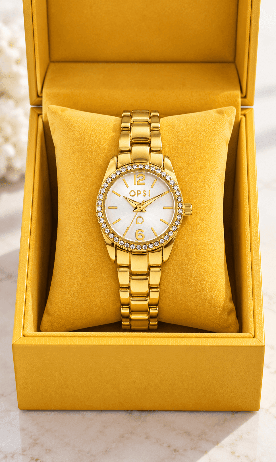 Ops Object  -  Orologio Donna  con cassa e bracciale in metallo Crystall Edge - 3