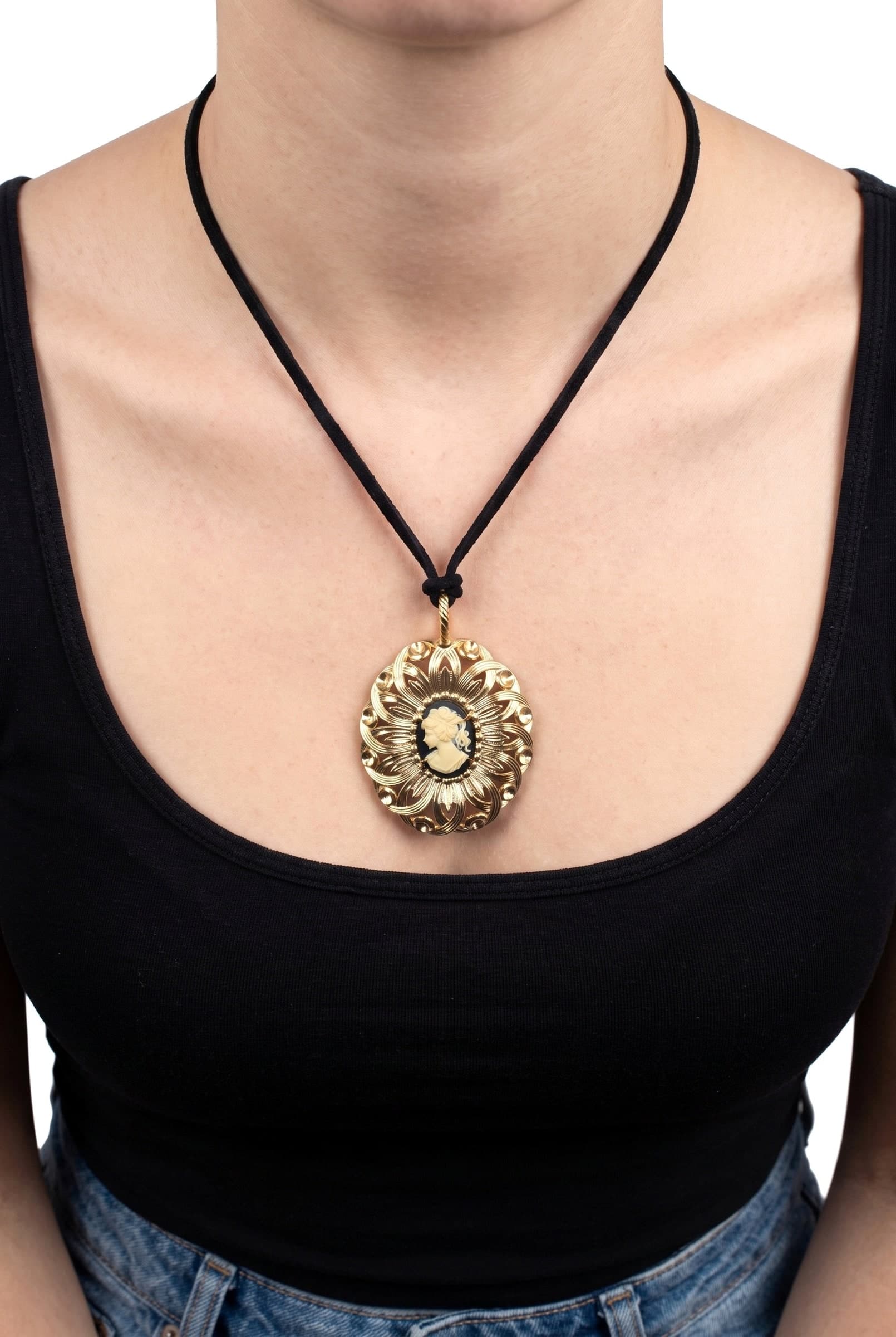 ALEVA' BIJOUX Aleva' Bijoux - Collana - 481078 - Oro/Nero - 2