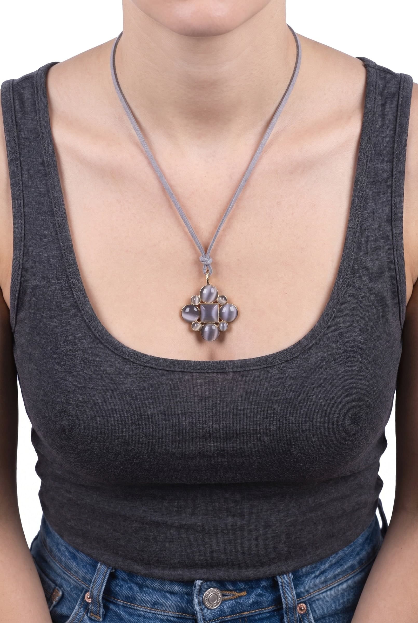 ALEVA' BIJOUX Aleva' Bijoux - Collana - 481087 - Grigio - 2