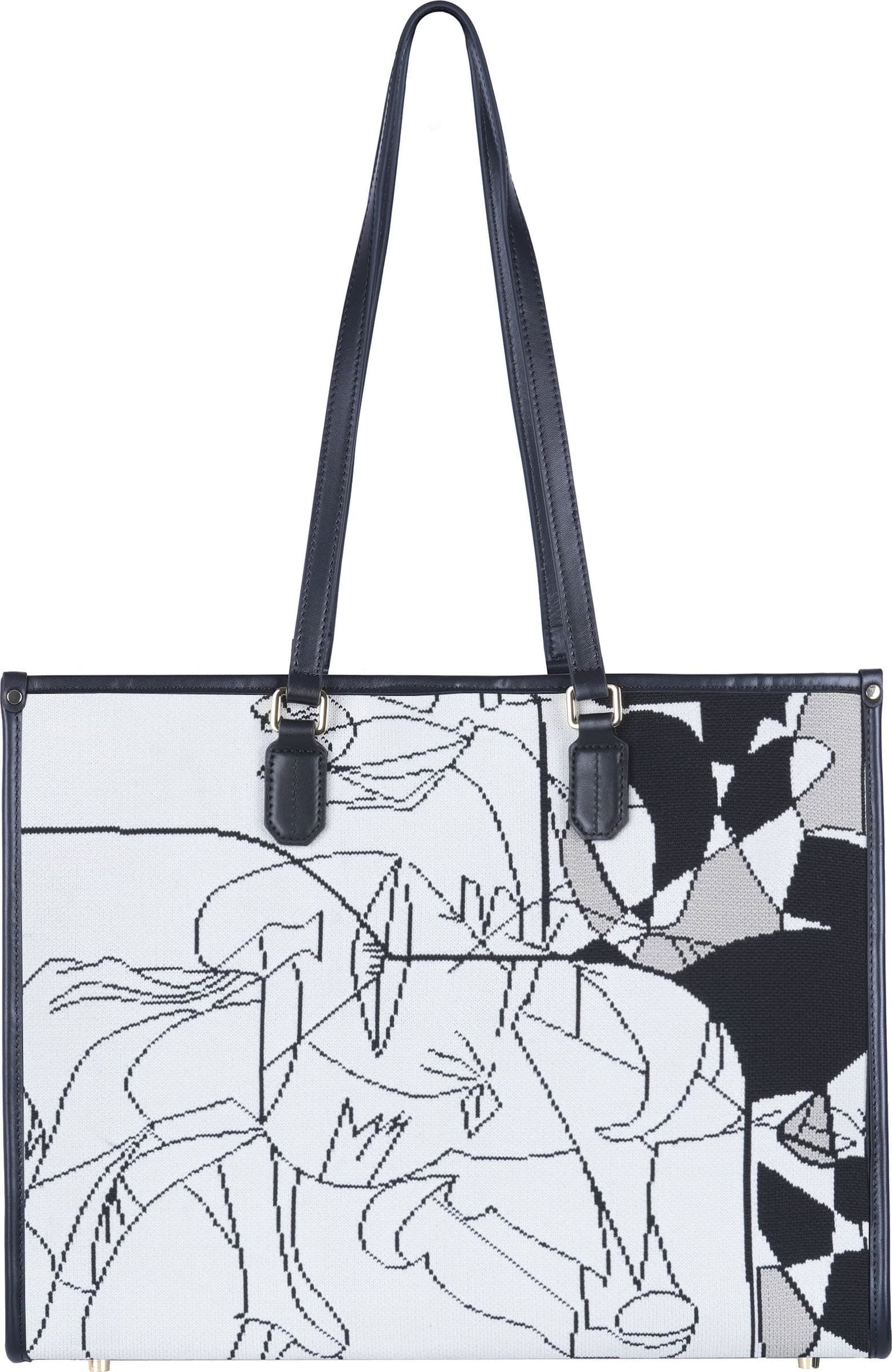 MY BEST BAGS My Best Bags - Borsa grande - 480084 - Bianco/Nero - 4