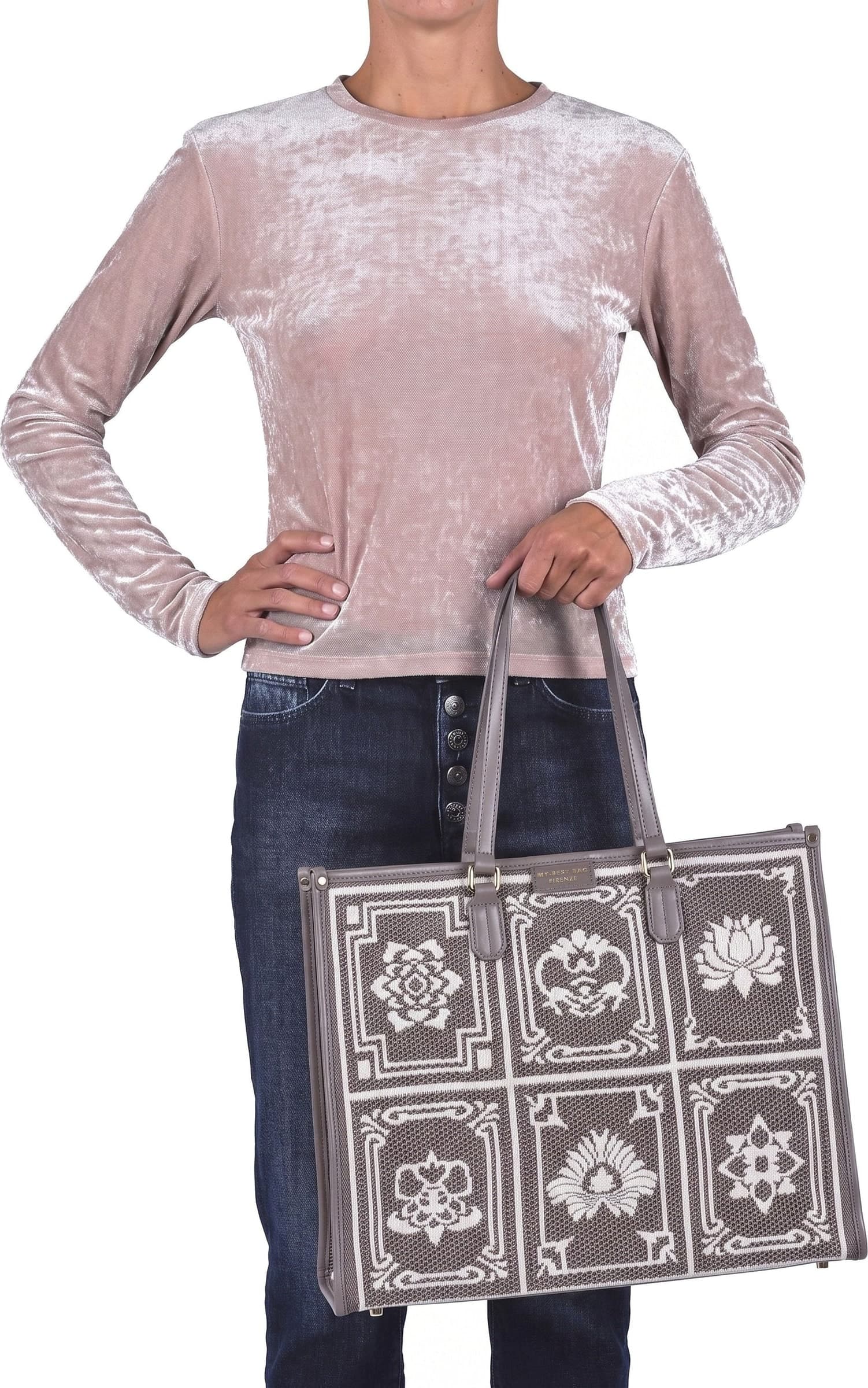 MY BEST BAGS My Best Bags - Borsa grande - 480085 - Tortora - 2