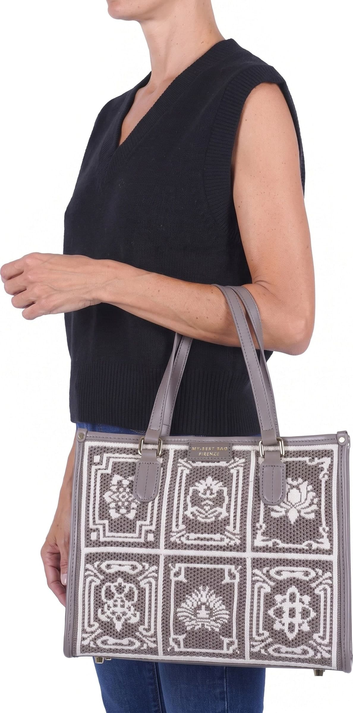 MY BEST BAGS My Best Bags - Borsa media - 480086 - Tortora - 2