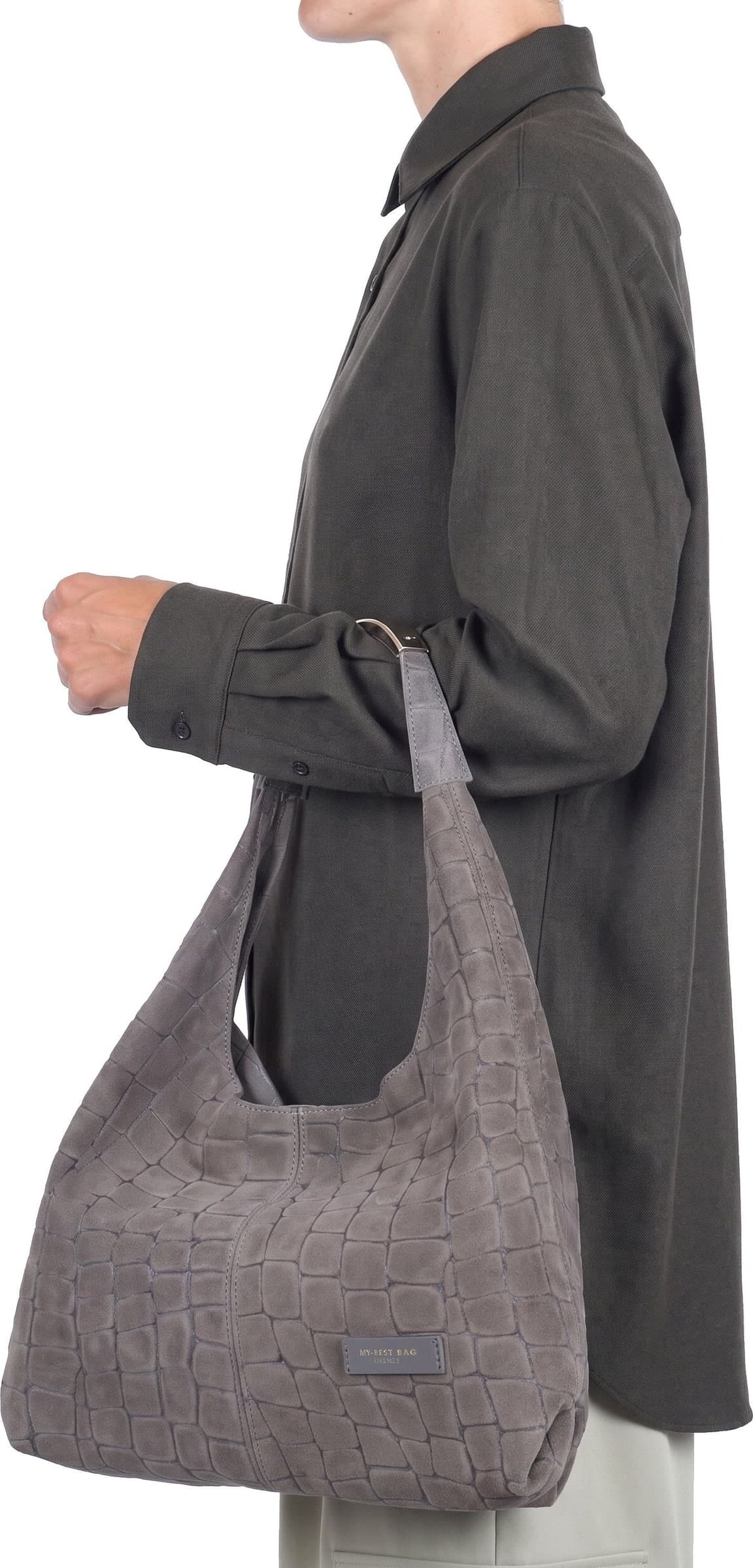 MY BEST BAGS My Best Bags - Borsa media - 480099 - Fango - 2