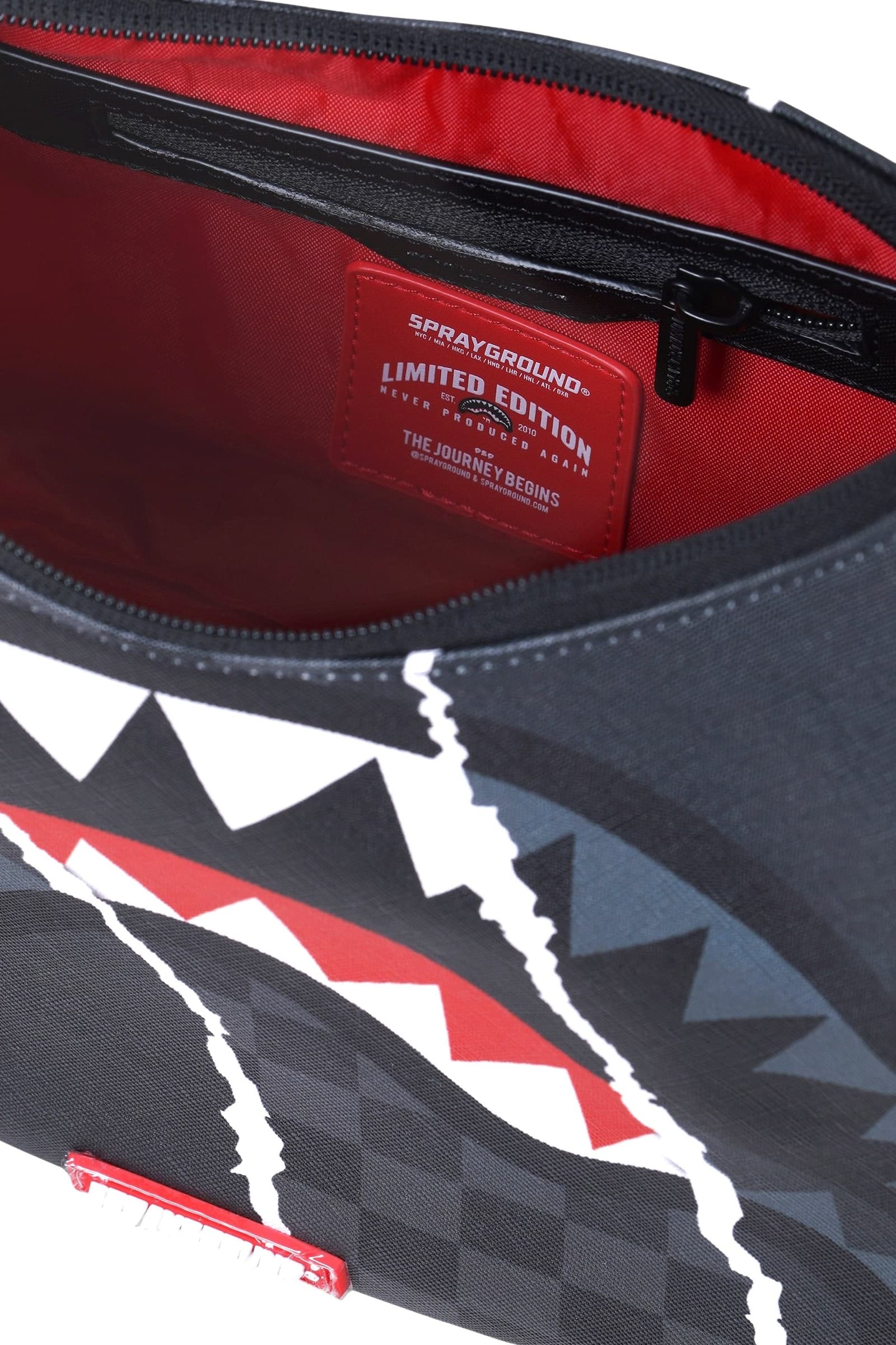 Sprayground SPRAYGROUND - Borsa media - 480940 - Nero/Grigio - 7
