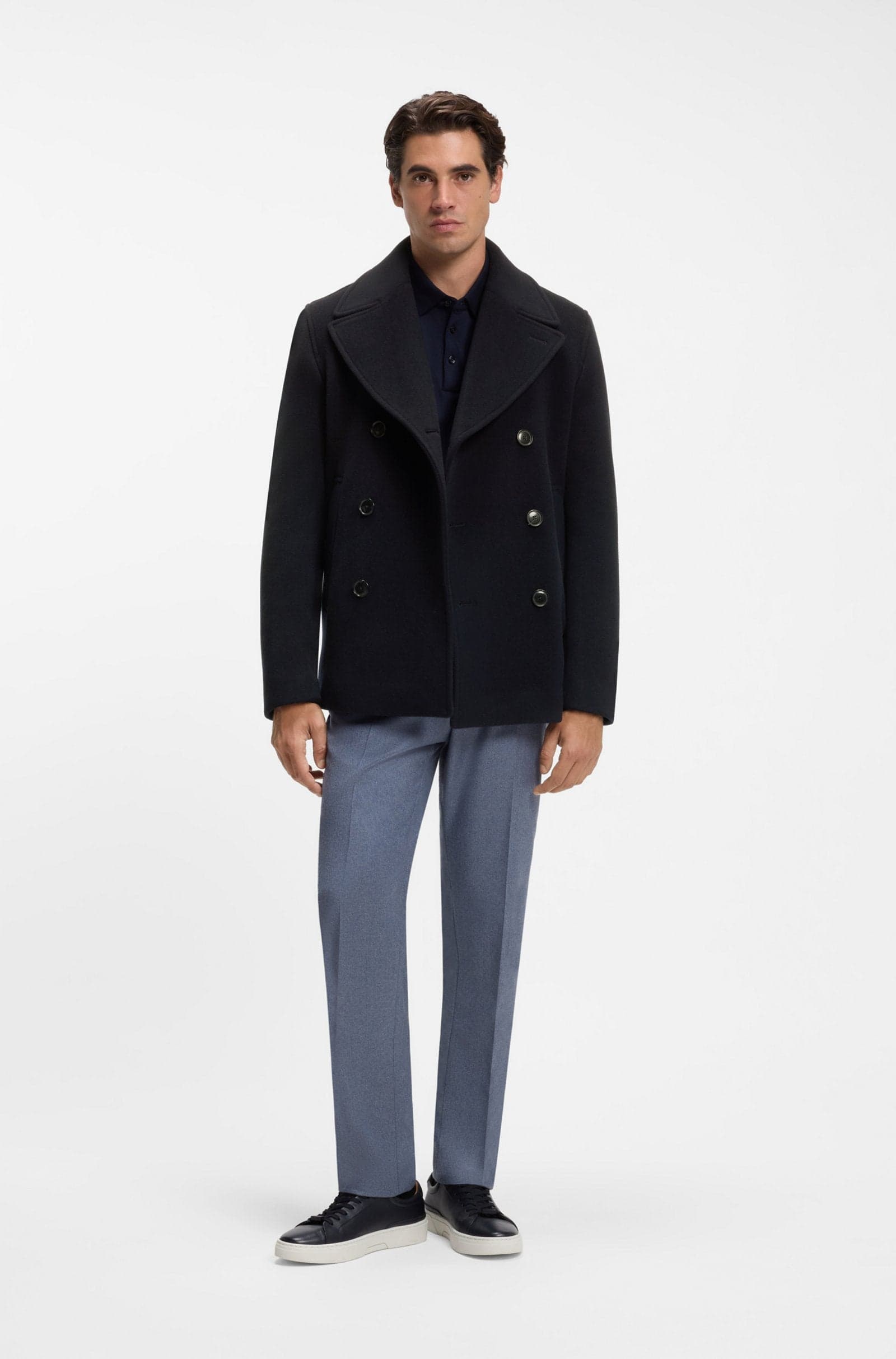 BOSS  CABAN H-Hyde-Peacoat-264 10282944 01 - 2
