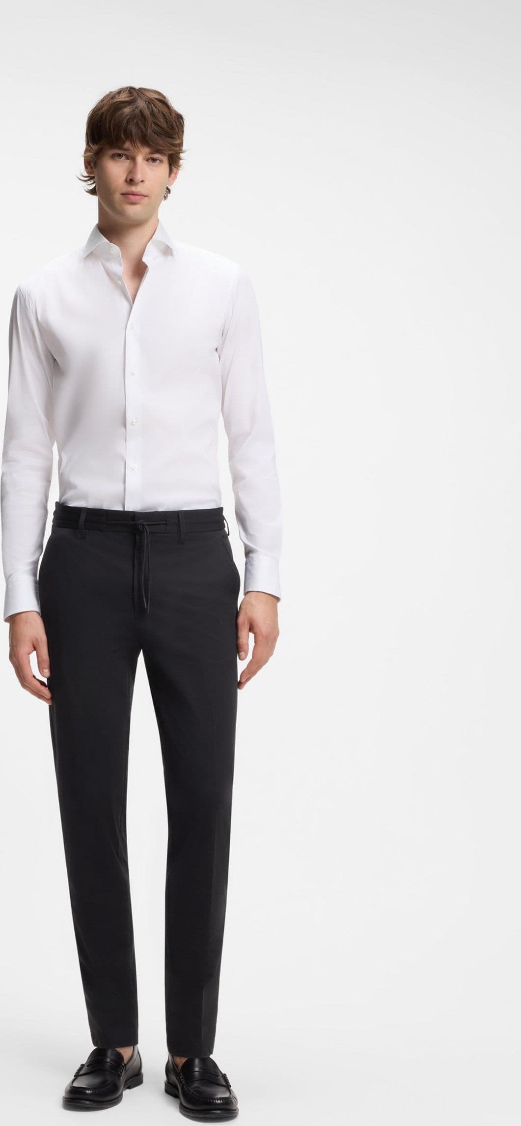 BOSS  PANTALONE P-GeniusJ-RDS-WG-233 10245125 01 – BLACK (001)