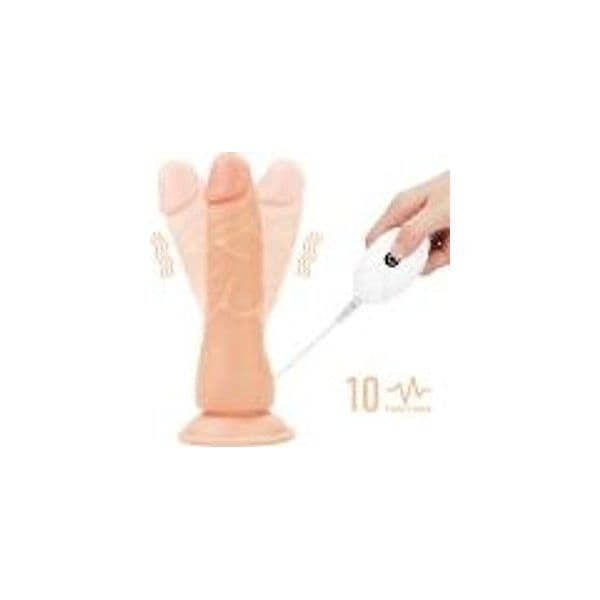 LoveToy INGEN Strap-On Vibrante 19 cm con Harness Regolabile e Telecomando 10 Funzioni - 4