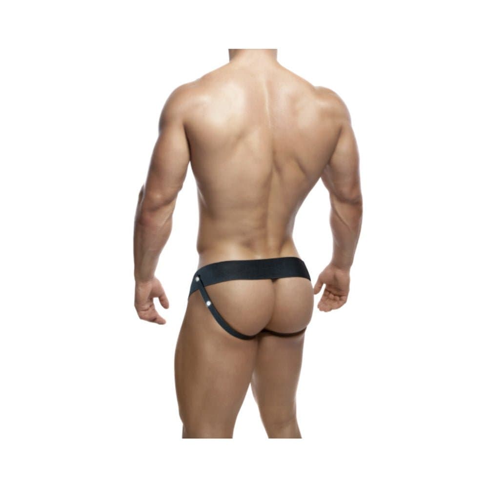 Blush Dr. Skin Hollow Strap-On 16,5 cm Nero con Harness Elastico Regolabile - 4