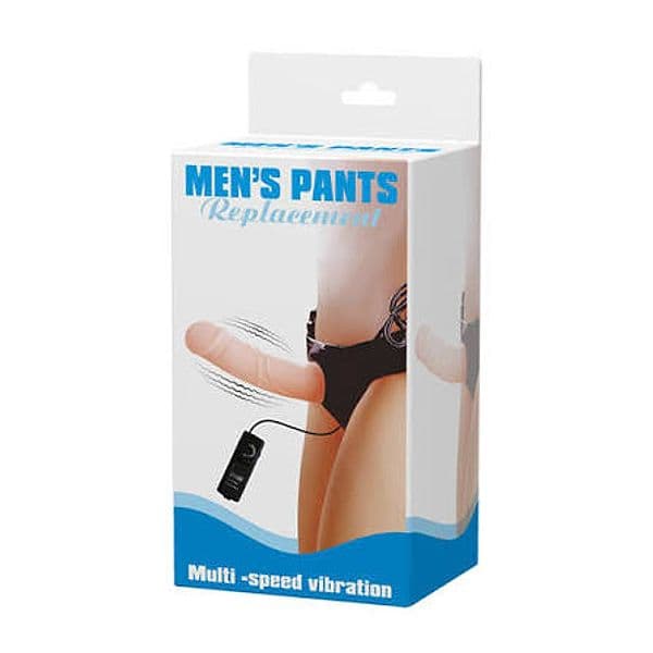 Baile Men’s Pants Replacement Strap-On Cavo Vibrante 17 cm con Telecomando e Harness - 2