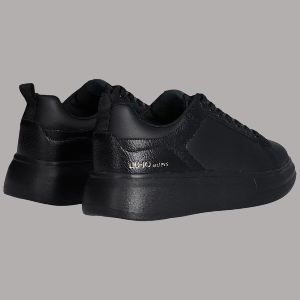 Sneaker Liu Jo Big 05 con suola oversize e dettagli in pelle martellata - 13