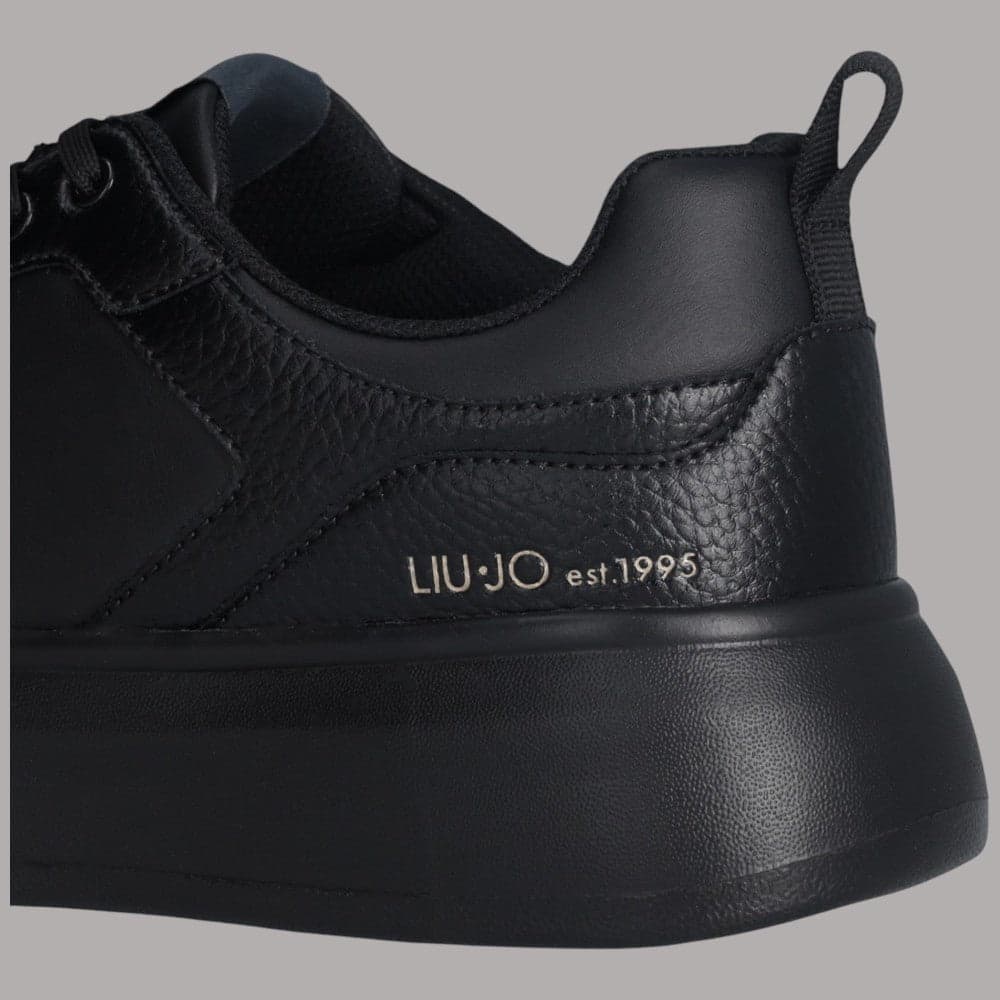 Sneaker Liu Jo Big 05 con suola oversize e dettagli in pelle martellata - 15