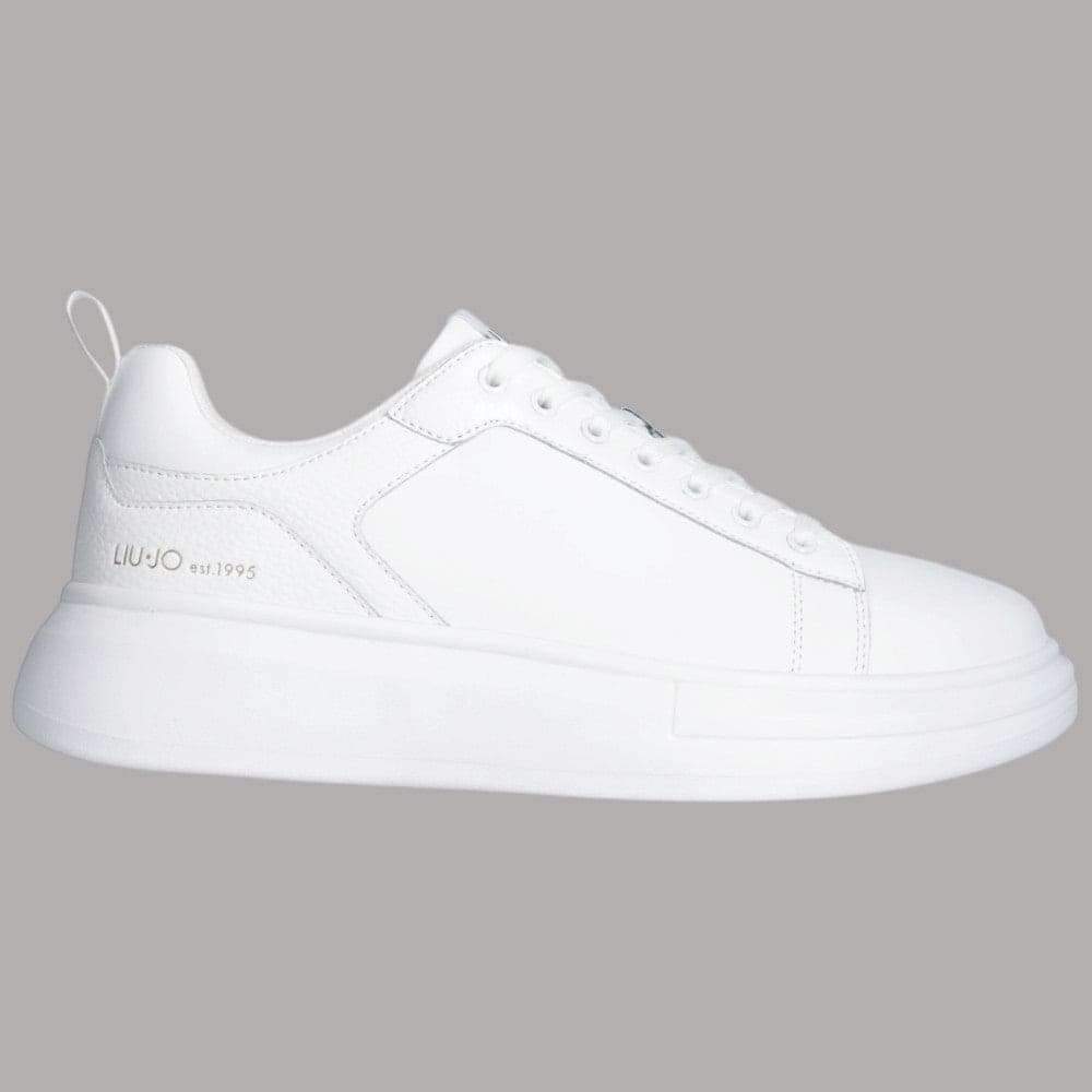 Sneaker Liu Jo Big 05 con suola oversize e dettagli in pelle martellata - 6
