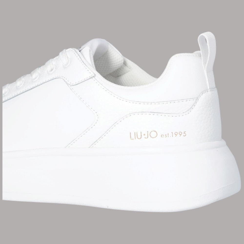 Sneaker Liu Jo Big 05 con suola oversize e dettagli in pelle martellata - 10