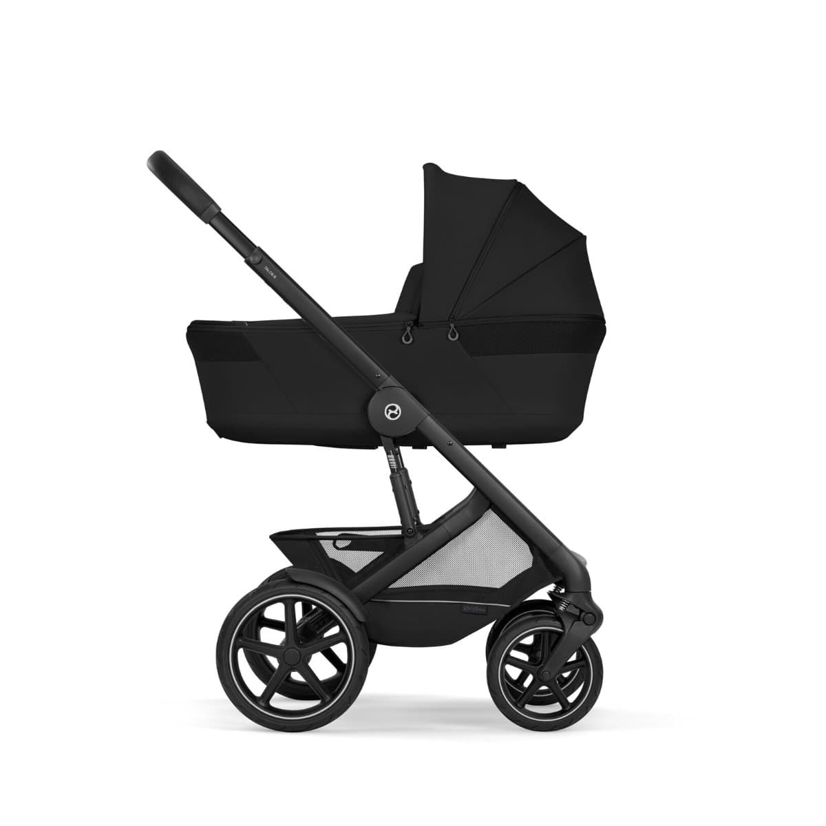 Duo Cybex Gold Talos S Lux con Navicella Richiudibile - Vari Colori – Moon Black