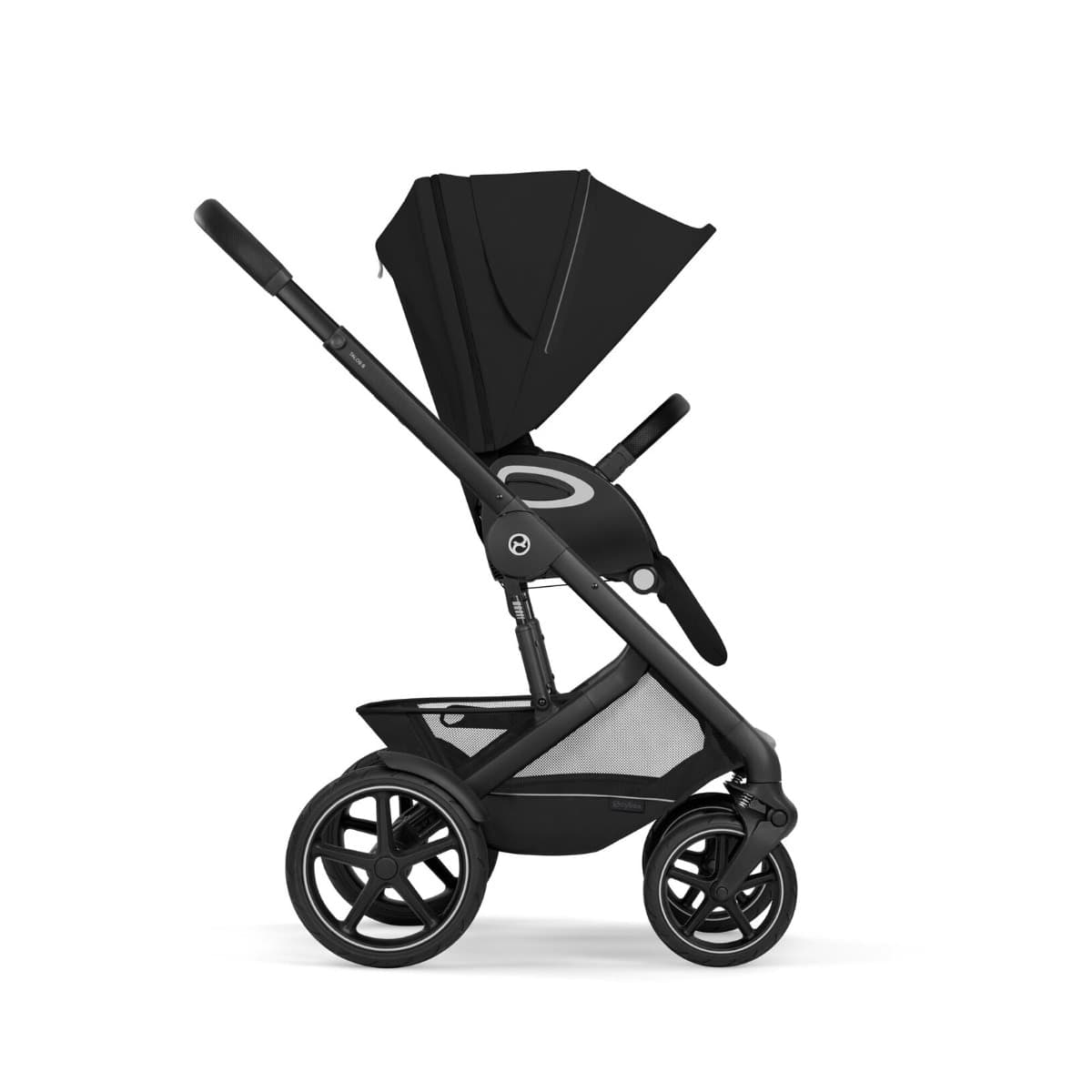 Duo Cybex Gold Talos S Lux con Navicella Richiudibile - Vari Colori – Moon Black