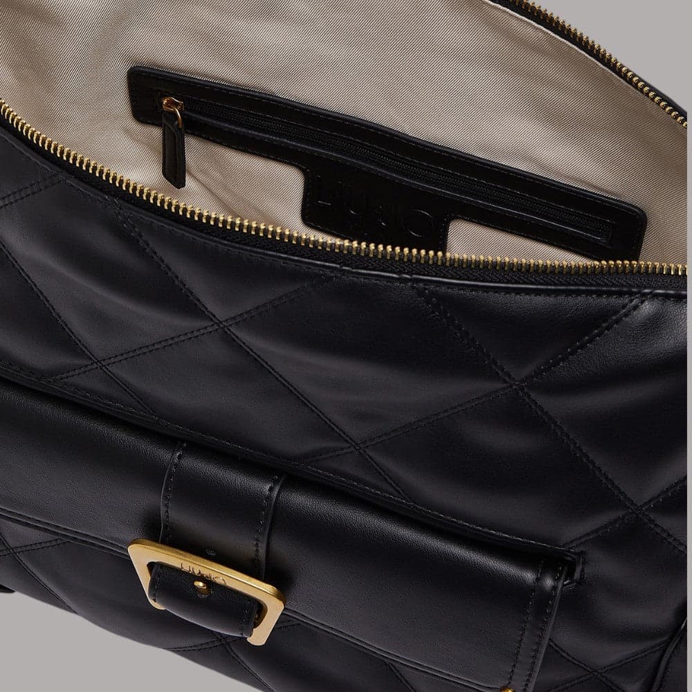 Borsa hobo Liu Jo borsa a palla media matelassé con fibbia decorativa - 7
