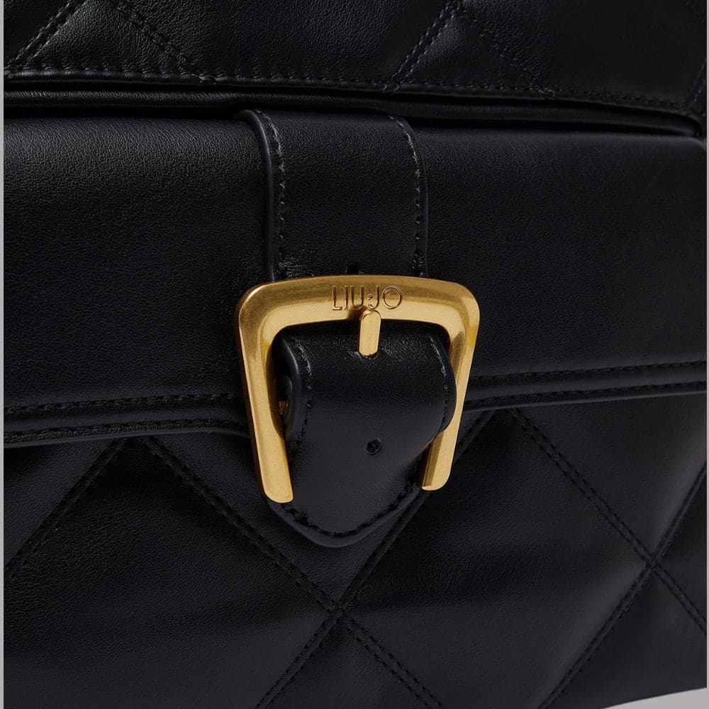 Borsa hobo Liu Jo Rocsana media con monogram e fibbia decorativa - 6