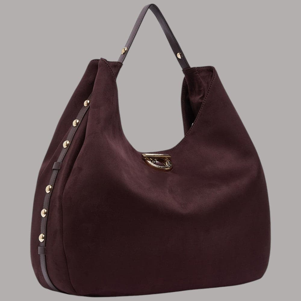 Borsa hobo Liu Jo Gerona grande con borchie laterali - 10