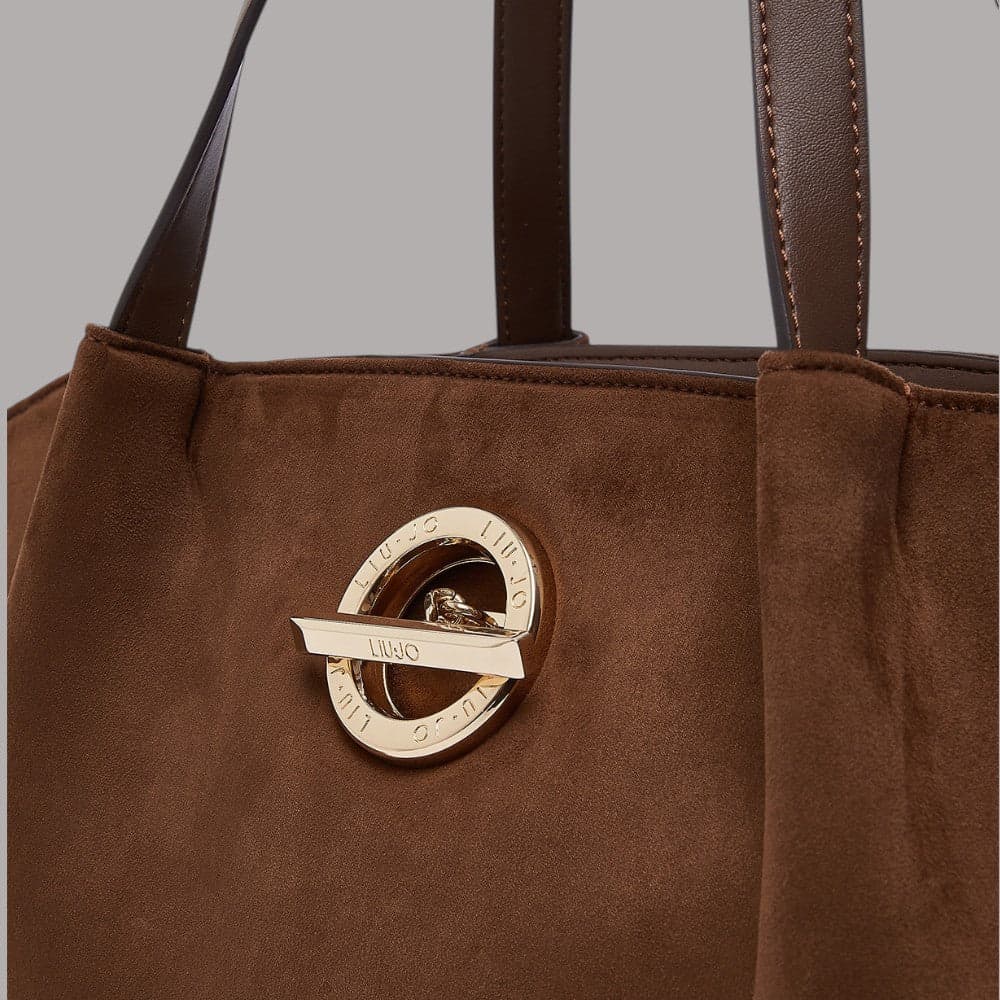 Borsa tote Liu Jo Gerona con borchie e manici a catena - 6