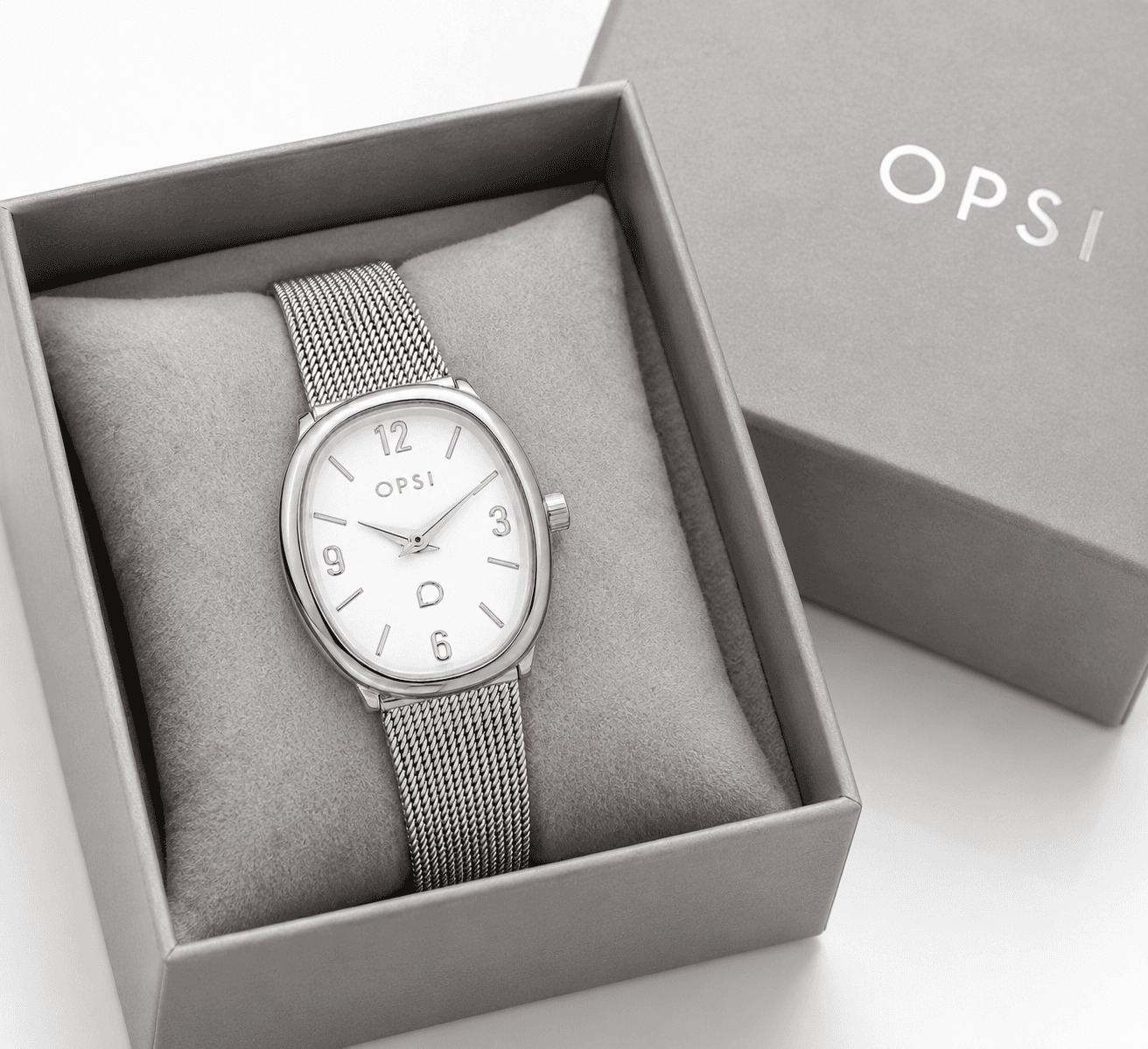 Ops Object  -  Orologio Donna  con cassa in metallo e bracciale maglia milano Bond - 3