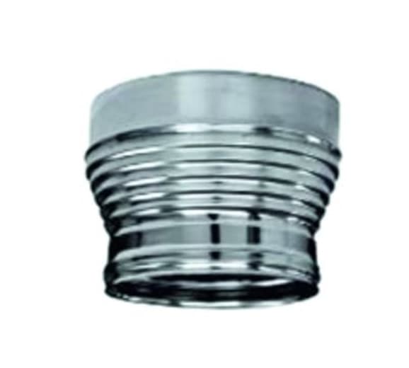 Aumento per tubo acciaio inox aisi 304 f/m monoparete mm.0,5  f ø mm.80 / ø .120 - 4
