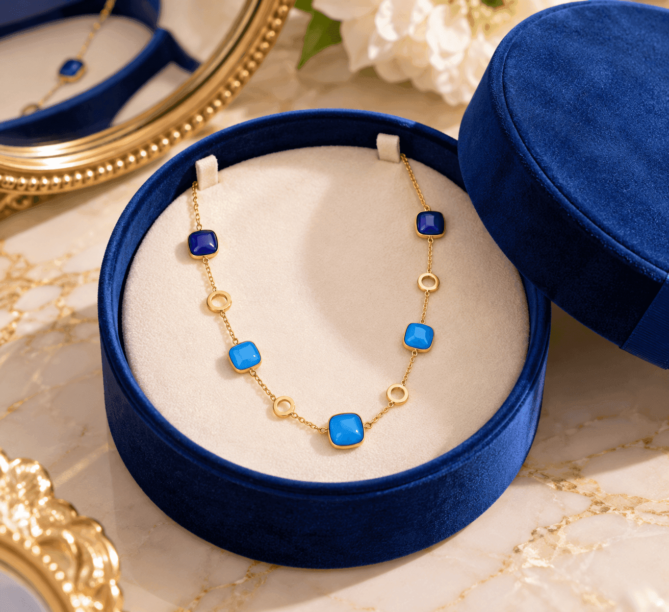 Ops Object  -   Collana con pietre colorate Mosaic - 3