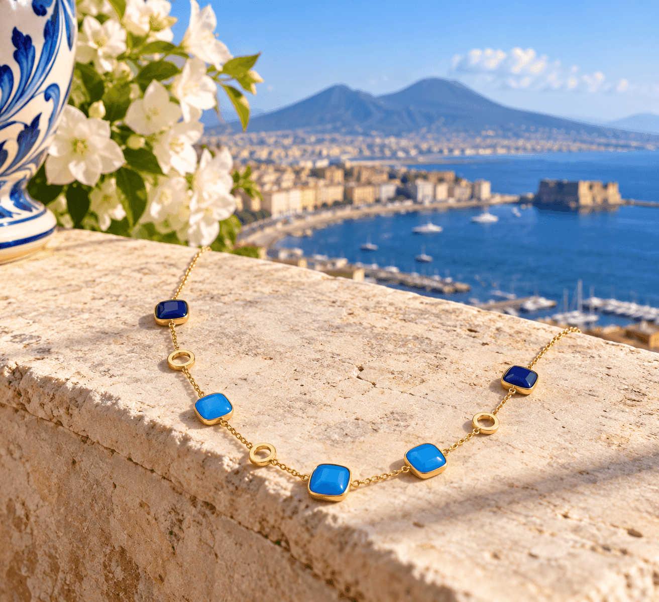 Ops Object  -   Collana con pietre colorate Mosaic - 4