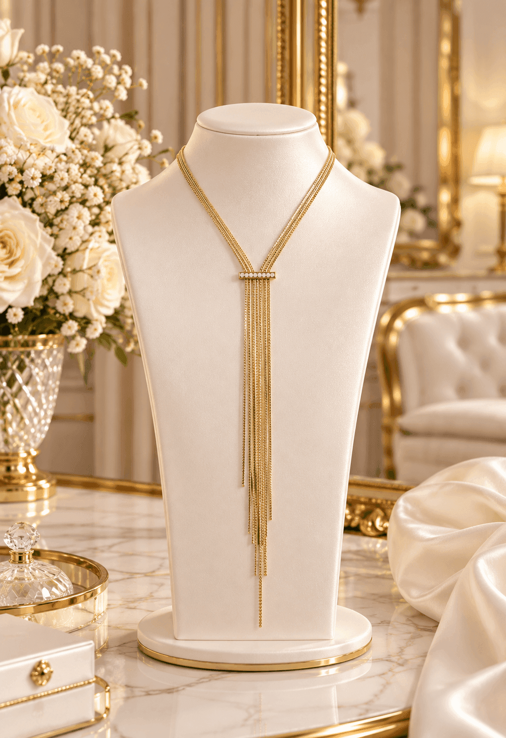 Ops Object -   Collana catena schiava con link centrale Multiline - 4
