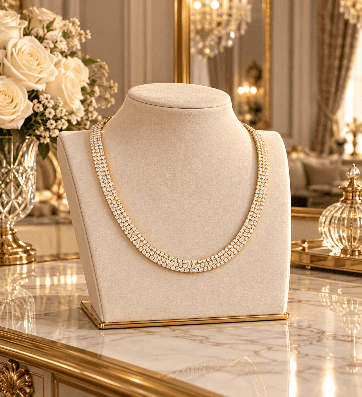 Ops Object  -   Collana tennis  tre fili GLIMMER - 3