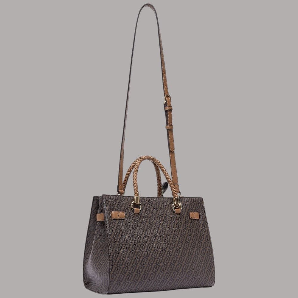 Borsa a mano Liu Jo AF6086E satchel media con foulard e tracolla - 11