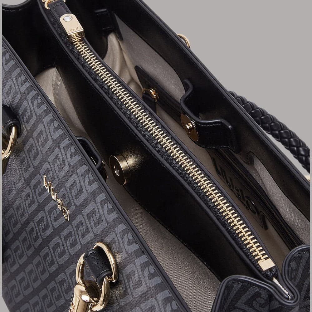 Borsa a mano Liu Jo AF6086E satchel media con foulard e tracolla - 7