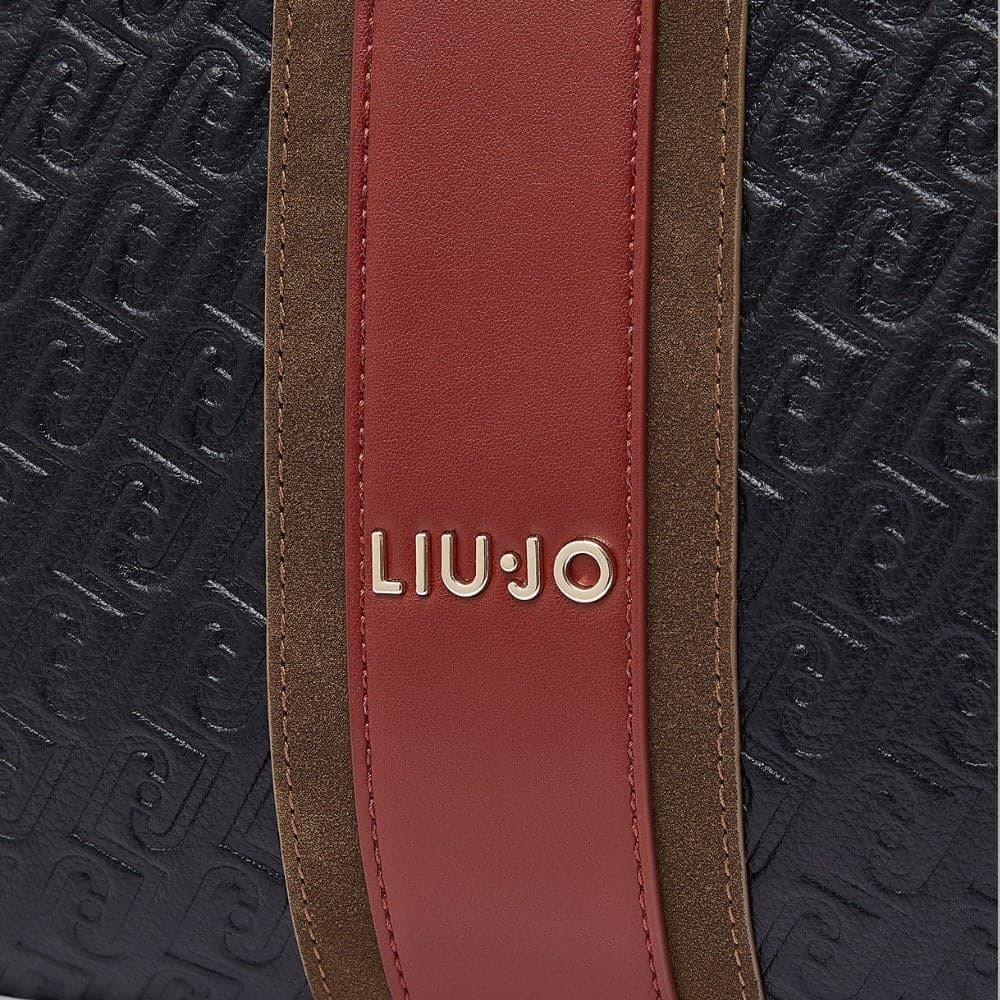 Borsa tote Liu Jo Ematite media con logo monogram embossing - 5