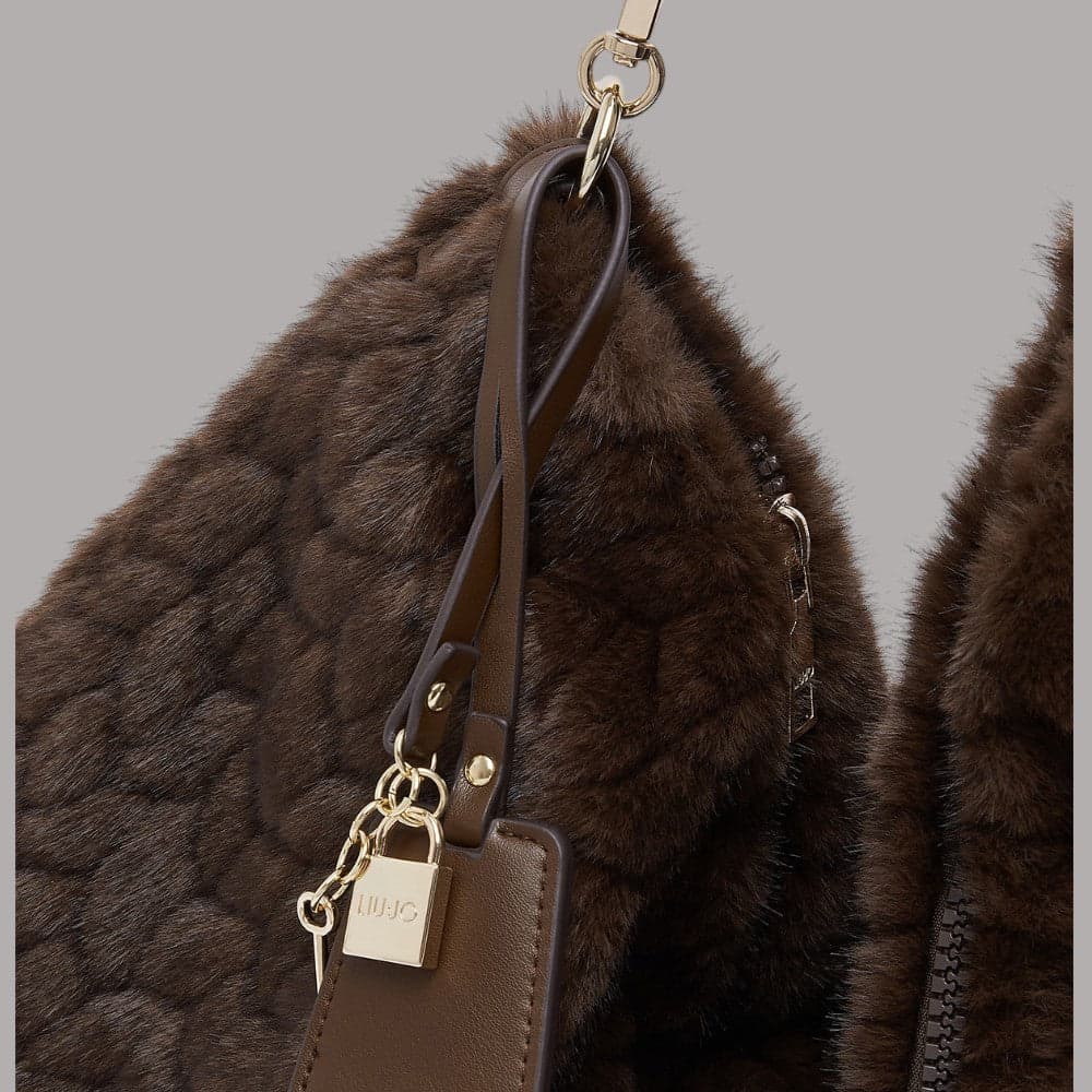 Borsa hobo Liu Jo AF6194E1168 grande con chiusura zip - 5