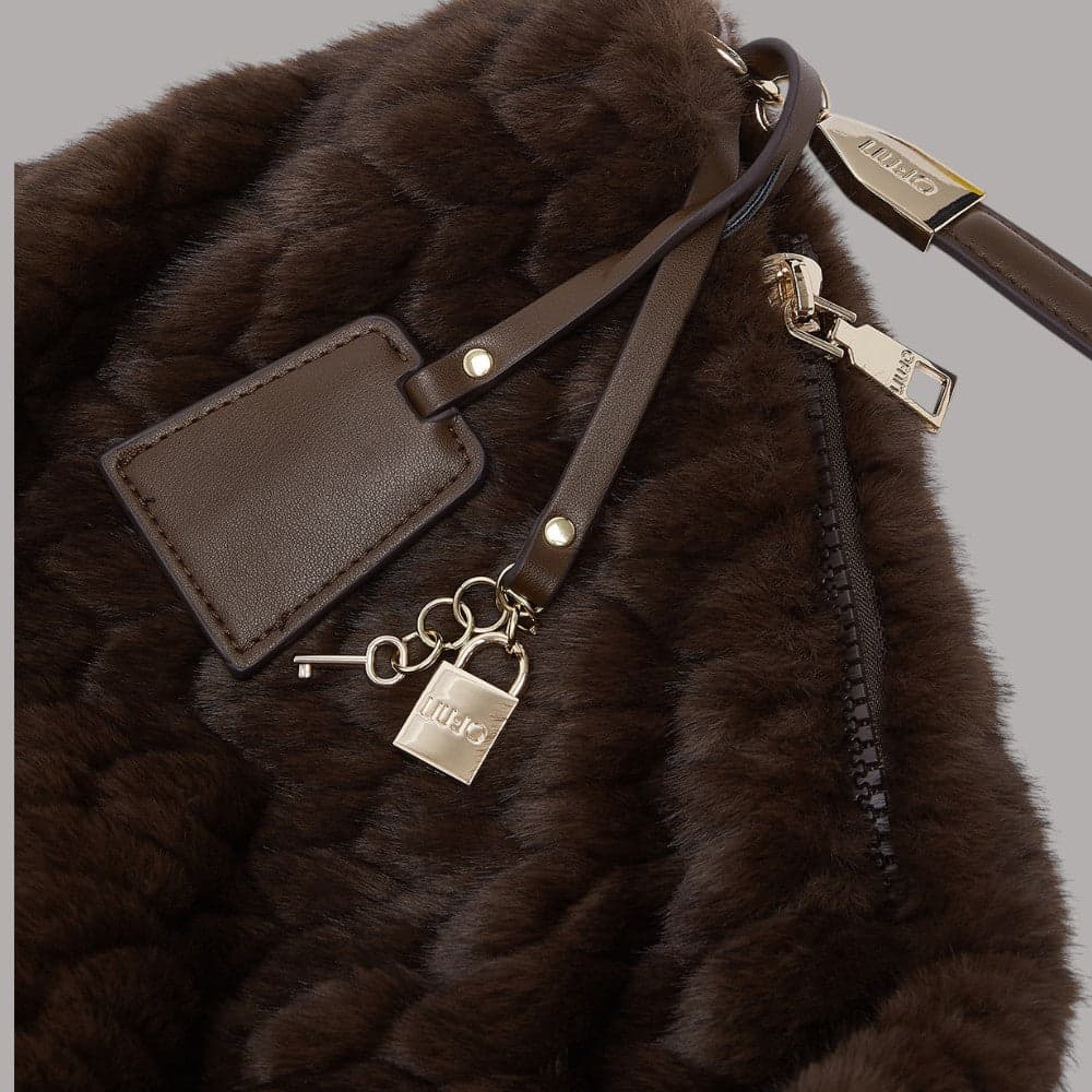 Borsa hobo Liu Jo AF6194E1168 grande con chiusura zip - 6