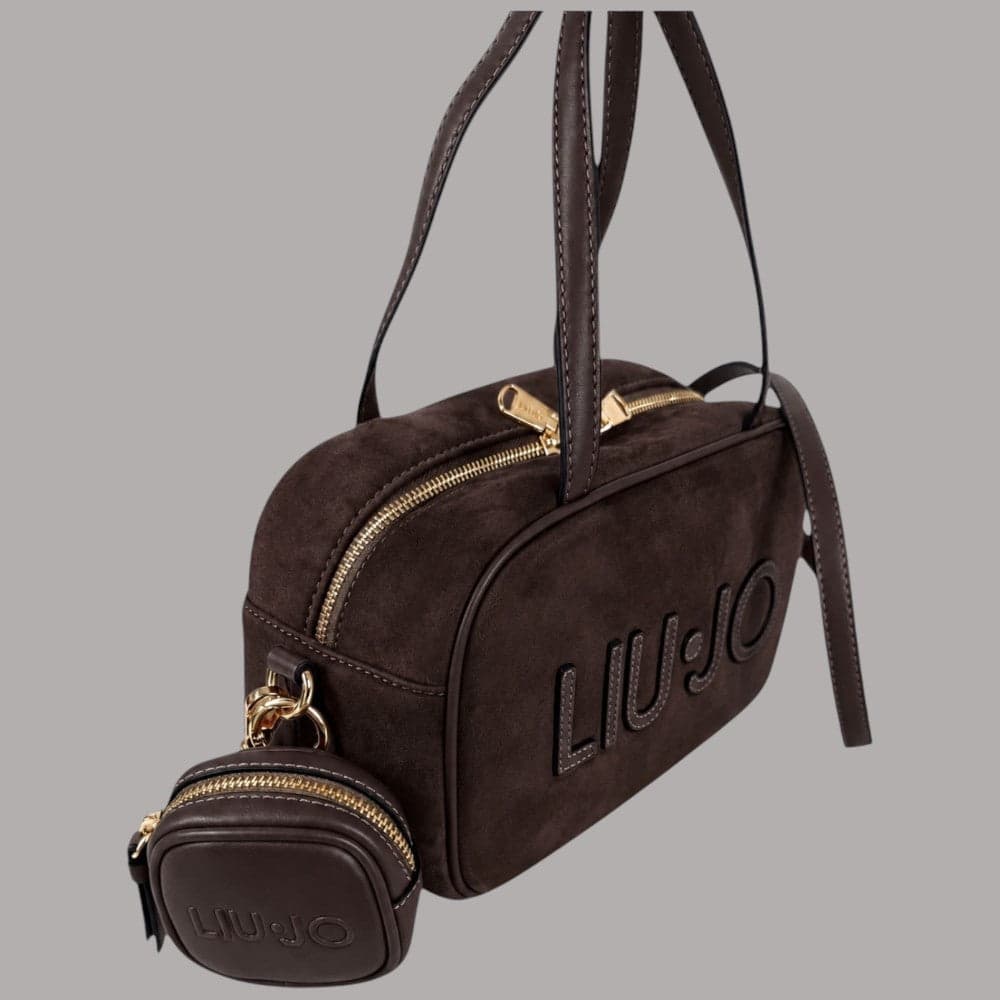 Borsa bauletto Liu Jo AF6118T711A compatta con doppio manico e tracolla rimovibile - 2