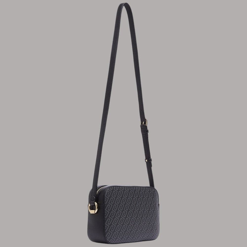 Borsa a tracolla Liu Jo AF6211E1137 con stampa monogram effetto saffiano - 4