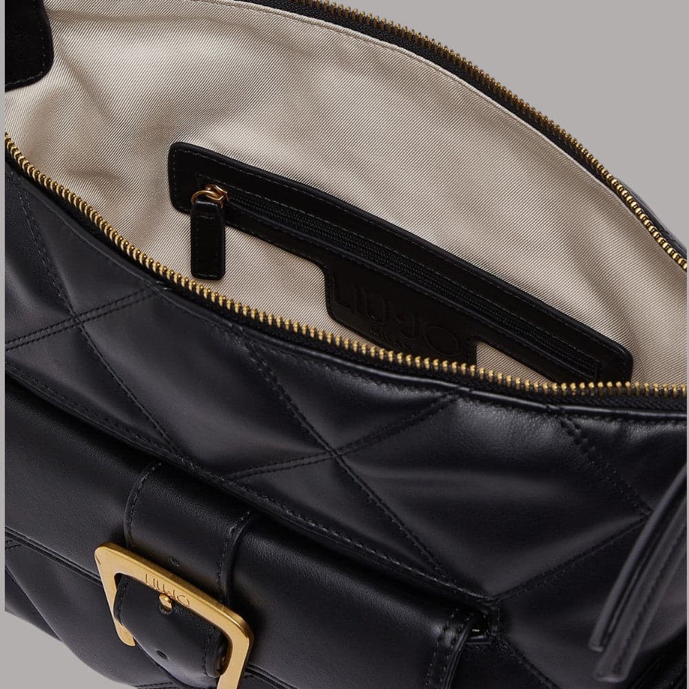 Borsa a spalla Liu Jo AF6014E1166 piccola con lavorazione matelassé - 7