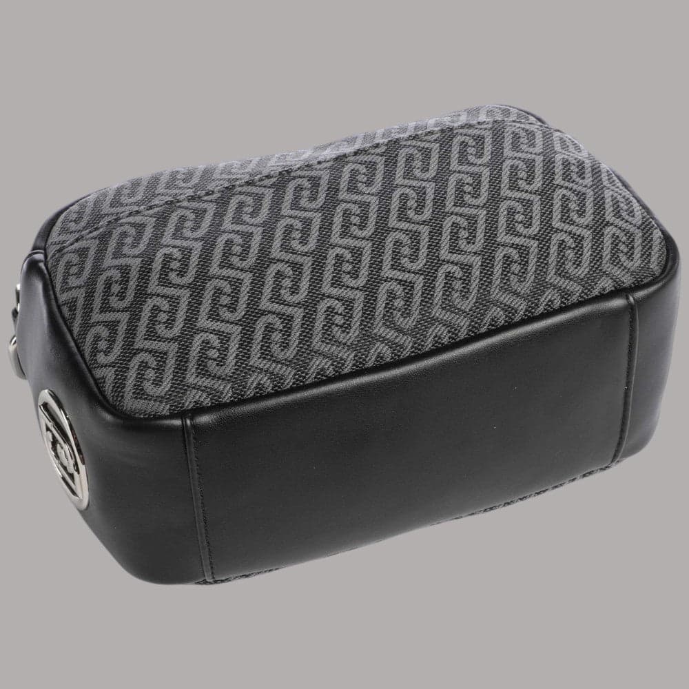 Borsa a tracolla Liu Jo Faiza in tessuto jacquard monogram - 4